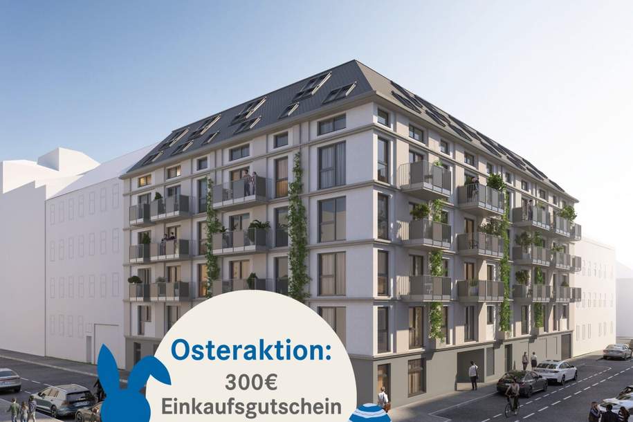 Osterbonus: 300 € Gutschein bei Anmietung erhalten, Wohnung-miete, 950,00,€, 1160 Wien 16., Ottakring