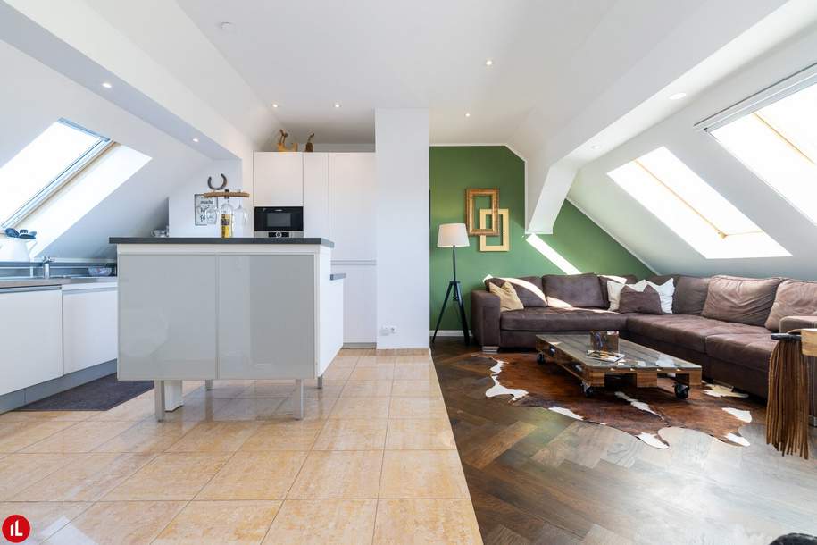FISCHAMEND NÄHE FUGHAFEN | DACHTERRASSENTRAUM | 148m² WOHNFLÄCHE | 4 ZIMMER | TERRASSE | WHIRLPOOL | BESTPREIS € 499.000,-, Wohnung-kauf, 499.000,€, 2401 Bruck an der Leitha