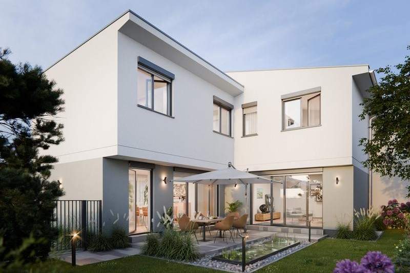 Neubauprojekt! Hochwertiges EInfamilienhaus beim Mühlwasser, Haus-kauf, 1.056.900,€, 1220 Wien 22., Donaustadt