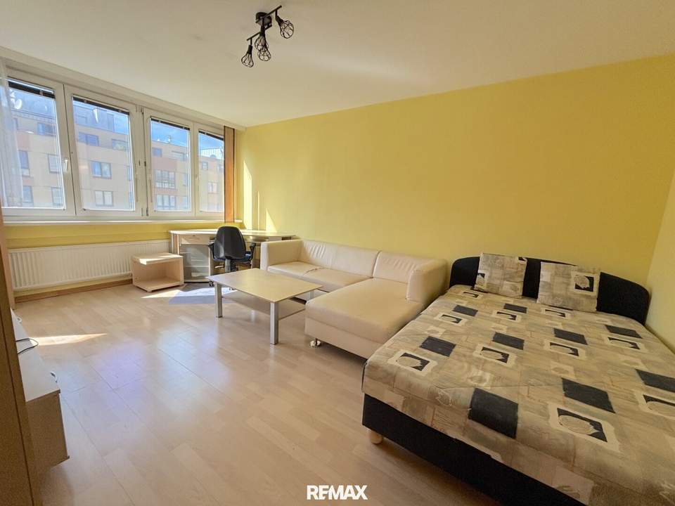 Charmantes 1 Zimmer Appartement im 5 Stock mit Fernblick