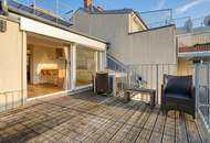 "18m² westseitige Dachterrasse!"
