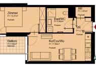 Perfekt für Singles oder Paare: 2-Zimmer-Balkonwohnung nahe U1