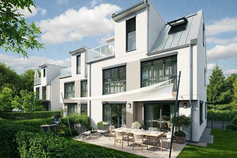 Luxuriöse Doppelhaushälfte an der Alten Donau, Haus-kauf, 1.281.900,€, 1220 Wien 22., Donaustadt