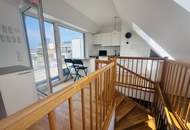 Lichtdurchflutete Dachgeschoss-Maisonette mit Südterrasse & Weitblick