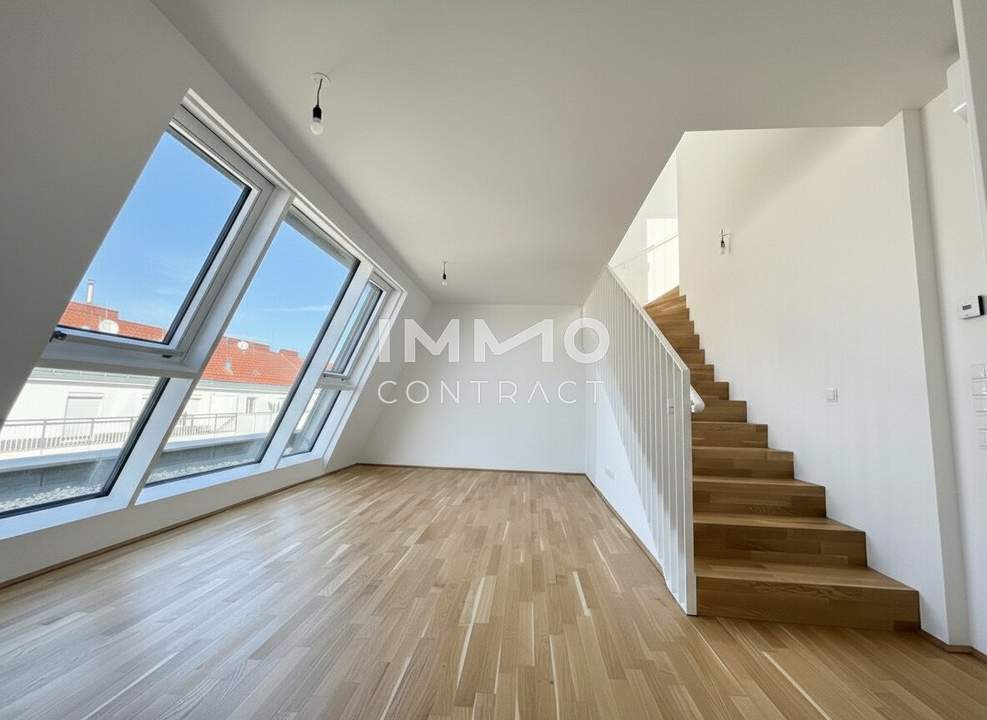 Großzügige 3-Zimmer-Wohnung mit privater Dachterrasse und top Anbindung – BEIM DONAUUFER