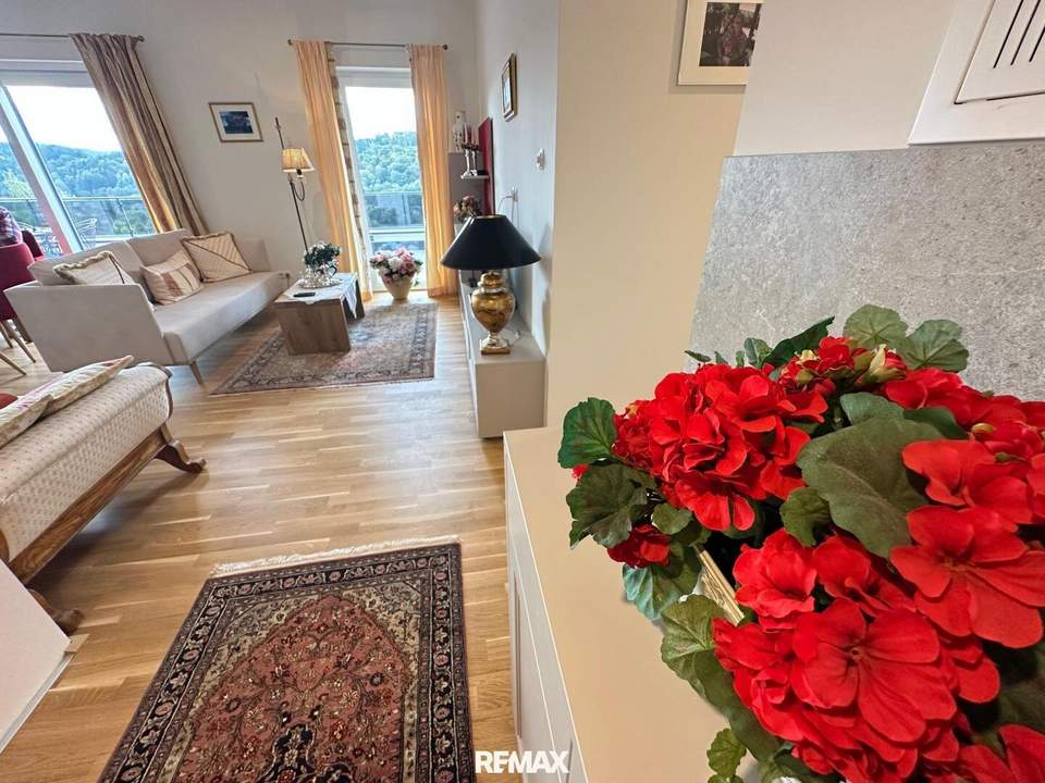 Luxus Penthouse- Wohnung mit Blick auf die Basilika Maria Trost