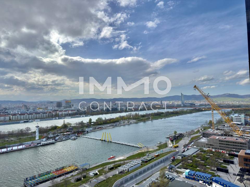 Traumhafte 2-Zimmer-Wohnung mit Donaupanorama und Kahlenbergblick