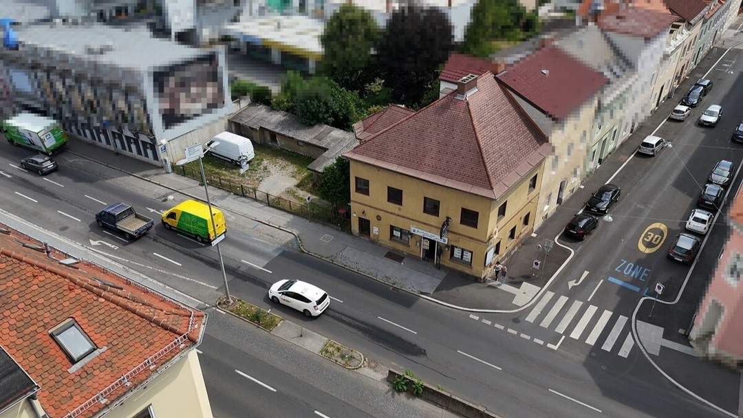 214 m² großes Grundstück mit Altbestand - Widmung: Kerngebiet 0,8 - 2,5!