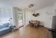 Helle 2-Zimmer-Neubauwohnung mit Terrasse & Parkplatz in ruhiger Grünlage