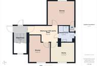 Modernisierte 2-Zi-Wohnung in Rust, 64m² mit toller Aussicht