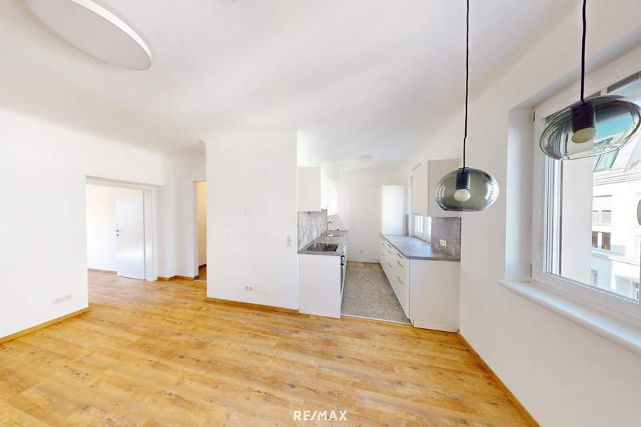 Erstbezug nach Sanierung in AKH- und U-Bahn-Nähe!, Wohnung-miete, 1.080,00,€, 1180 Wien 18., Währing