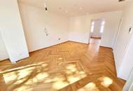 Ein Altbau, der verzaubert! Umfangreich und hochwertig sanierte Wohnschönheit mit großem Balkon und effizienter Erdwärme! Viel Privatsphäre + Viel Raum + Viel Grün!