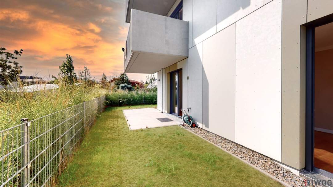 ANLAGEWOHNUNG // SONNIGE und RUHIGE GARTENWOHNUNG // perfekte Ausrichtung // Tiefgaragenstellplatz