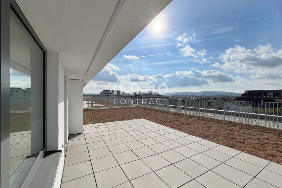 KREMSER WOHNKONZEPT TOP76/6.OG/ PENTHOUSE frei finanziert € 533.306,92 zzgl. 2 TG € 35.161,74 > Gesamtkaufpreis € 568.468,66 - klimaaktiv!, Wohnung-kauf, 533.307,€, 3500 Krems an der Donau(Stadt)