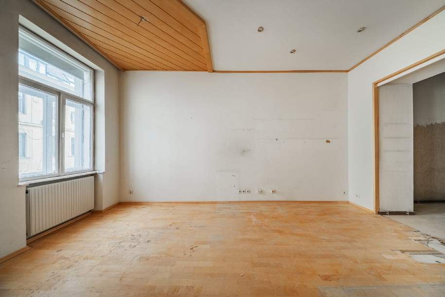 Altbau-Sanierungsobjekt mit Entwicklungspotenzial, Wohnung-kauf, 219.000,€, 1090 Wien 9., Alsergrund