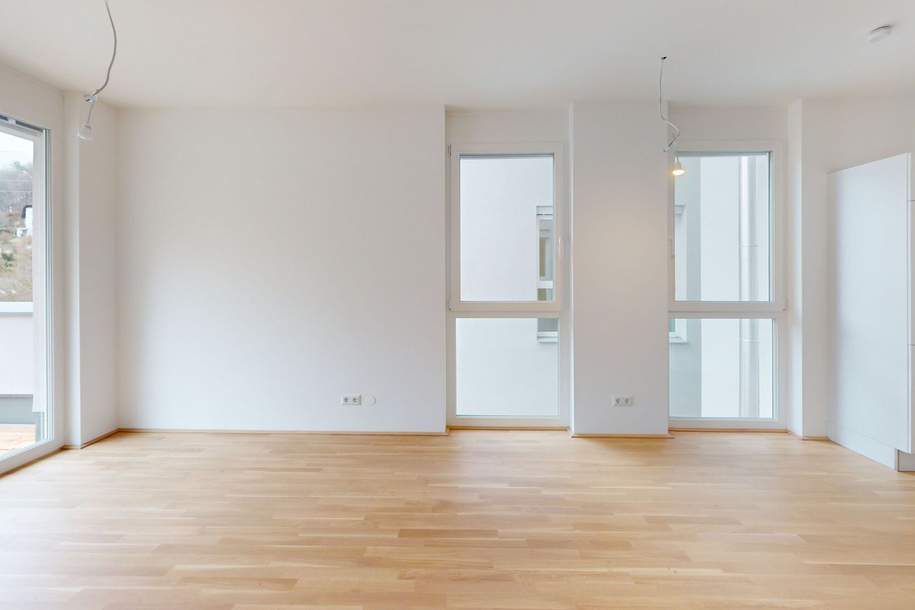Vermietete Anlegerwohnung – 2 Zimmer mit Balkon, Gösting, Wohnung-kauf, 177.682,€, 8051 Graz(Stadt)