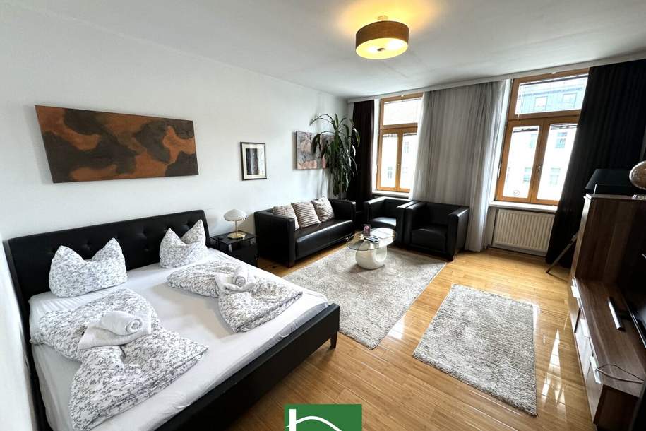 Tolle Lage direkt bei der U1 Vorgartenstraße - MÖBLIERTES 2-ZIMMER APARTMENT - SOFORT VERFÜGBAR - LIFT - CITY - JETZT ANFRAGEN, Wohnung-kauf, 349.901,€, 1020 Wien 2., Leopoldstadt