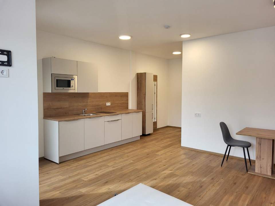 Möbliertes 1-Zimmer-Apartment mit Loggia € 560,- inkl. BK, HK, Strom u. Wlan