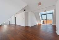 Dachgeschoss-Maisonette mit Traumterrasse & Weitblick beim Aumannplatz