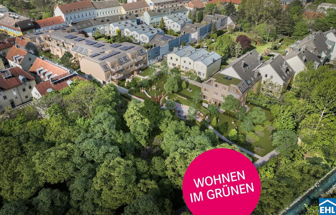 Kurze Wege, grüne Umgebung – die ideale Vorsorge-Lage von LIESING GARDENS