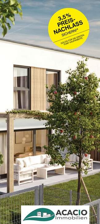 JETZT MUSTERHAUS BESICHTIGEN - Leben im Herzen der Wachau - provisionsfreies Neubauprojekt in Krems-Gneixendorf - Eckreihenhaus inklusive Parkplatz
