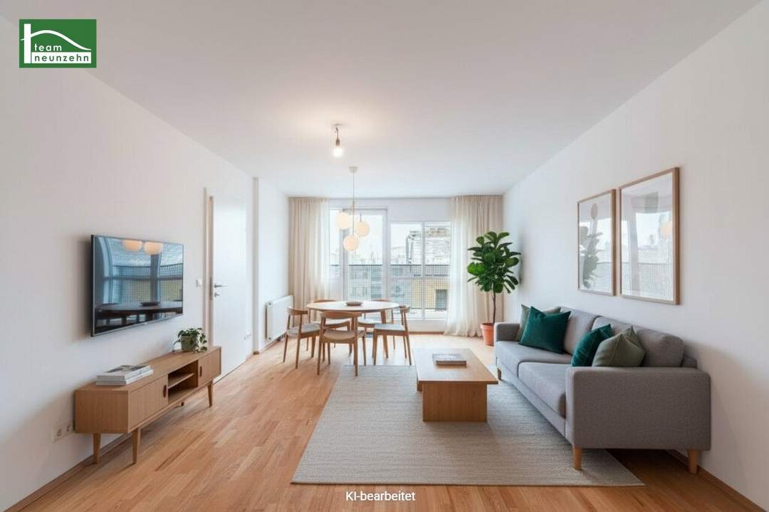 Wohlfühlwohnen nahe der Donau – 3-Zimmer-Wohnung mit durchdachtem Grundriss &amp; Einbauküche!