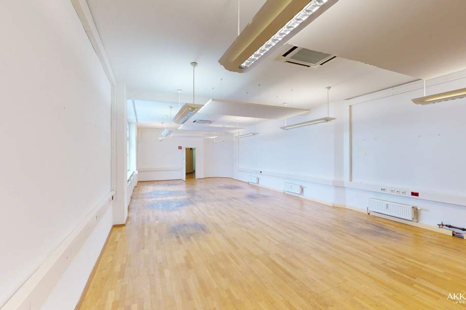 Helle Bürofläche | 5 Zimmer | Klimaanlage | 1. Liftstock | Mariahilf – Erweiterungsmöglichkeit bis ca. 1100 m², Gewerbeobjekt-miete, 3.280,60,€, 1060 Wien 6., Mariahilf