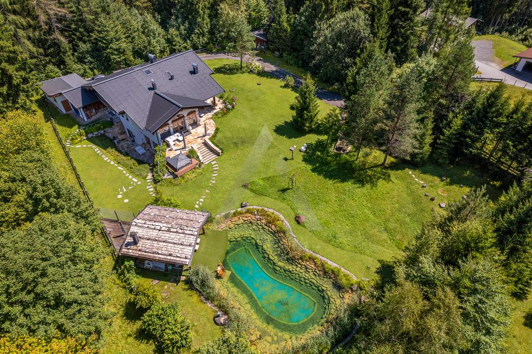 Freizeitwohnsitz: Einzigartiges Anwesen in Panorama- und Alleinlage