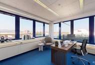 Helles 3-Zimmer Büro mit Einbauküche