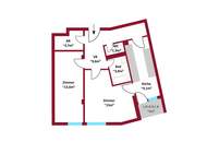 Urban &amp; Grün: Nähe Wasserpark Floridsdorf und Bahnhof Floridsdorf | Loggia | U6 Floridsdorf | Aufzug | Sehr gute öffentliche Anbindung