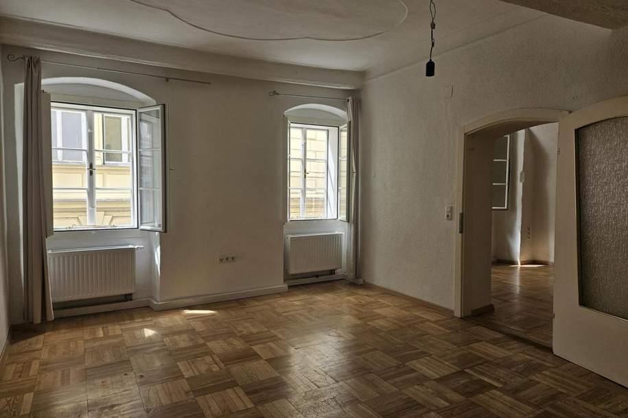 Gmunden - Altstadt: 83m² Mietwohnung in wunderschönen, denkmalgeschützten Räumlichkeiten!, Wohnung-miete, 854,00,€, 4810 Gmunden