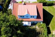 Einfamilienhaus mit schönem Garten am Badesee Neudörfl auf Pachtgrund