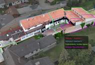 Großzügige Immobilien für ruhiges Wohnen und Gewerbe - Große Lagerhalle + Garten