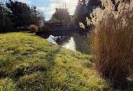 Einzigartiges Baugrundstück mit großem Schwimmteich in Graz