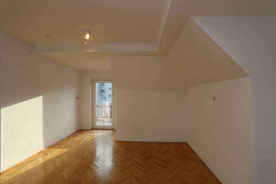 Helle 2-Zimmer-Dachgeschosswohnung in Villach-Völkendorf mit Garten, Wohnung-miete, 940,00,€, 9500 Villach(Stadt)