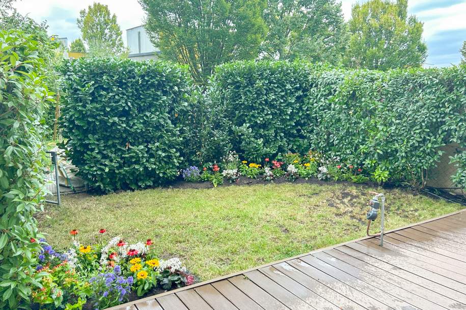 Schöne Wohnung mit Garten am Golfplatz Süßenbrunn, Wohnung-miete, 1.190,00,€, 1220 Wien 22., Donaustadt