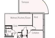 Drei-Zimmer-Wohnung mit Parkplatz und Tiefgarage | HOF