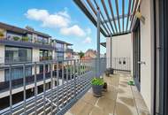 Maisonette mit Dachterrasse, Whirlpool &amp; Panoramablick - Ihr Penthouse-Traum mit Garagenplatz und Massmöbel in Hollabrunn!