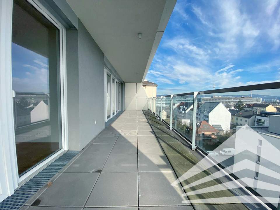 Gut aufgeteilte 3-Zimmerwohnung mit großer Terrasse und Küche!