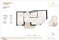 "DONAU PERLE" Endlich ein eigenes Zuhause: 2-Zimmer-Erstbezug Wohnung mit Süd-Balkon in Top Lage!