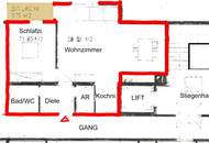 Dachgeschosswohnung im Zentrum mit Lift und Tiefgarage