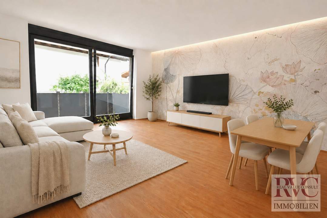 Einziehen und Wohlfühlen - Helle 2 Zimmerwohnung mit Balkon