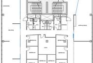 Modernes Büro mit Balkon im Saturn Tower