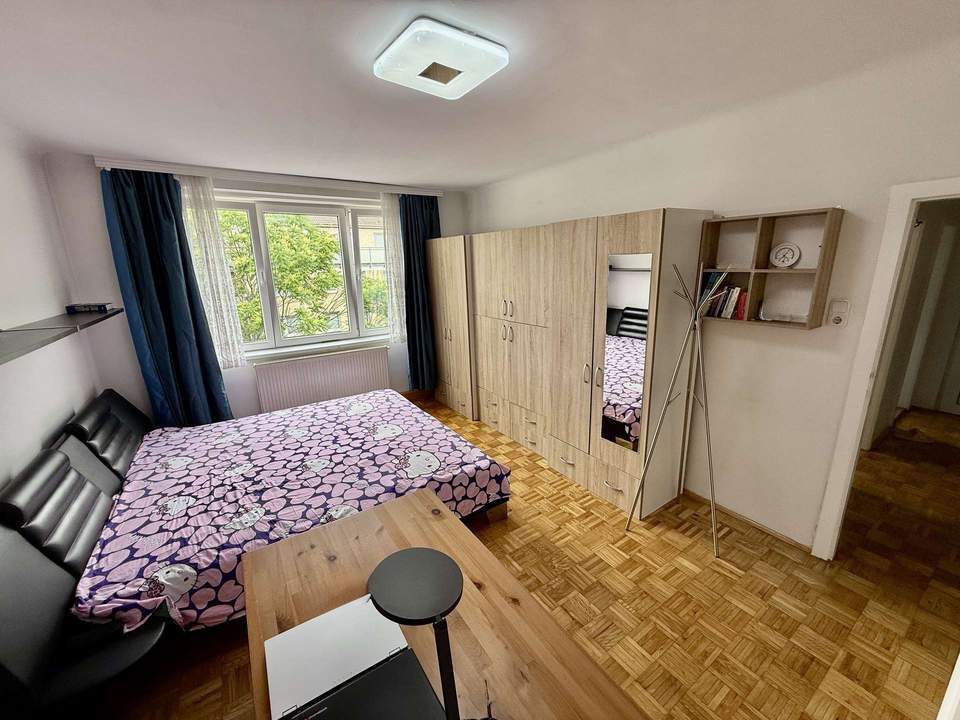 Viel Platz & beste Anbindung: 4-Zimmer-Wohnung mit Balkon in Wien-Margareten