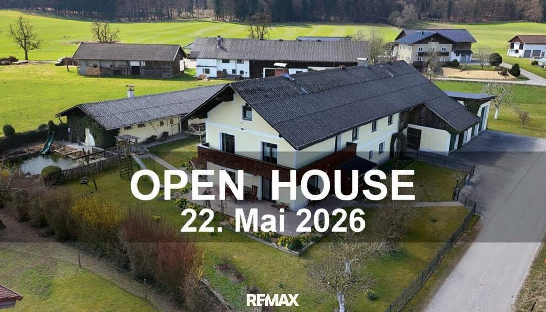 Attraktives Mehrfamilienhaus mit großem Grundstück und Schwimmteich in Feldkirchen bei Mattighofen