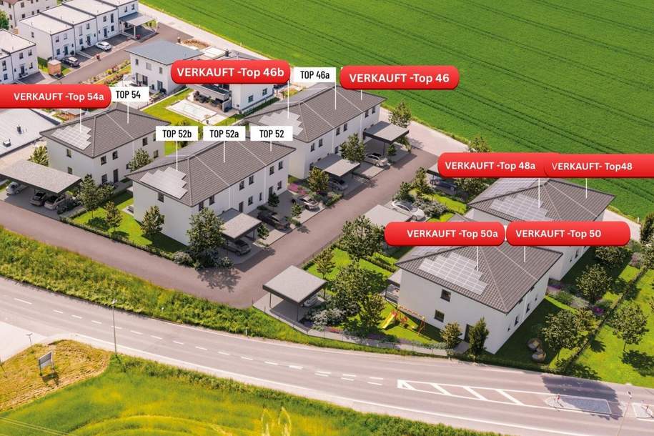 BAUSTART - GEFÖRDERTES Eckreihenhaus I WOHNTRAUM PAICHBERG, Haus-kauf, 307.050,€, 4522 Steyr-Land