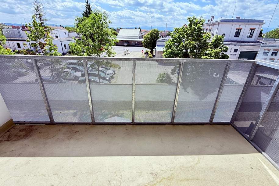Günstige Neubauwohnung mit großer West-Loggia (6,81m²) nahe Akademiepark, Wohnung-miete, 1.025,01,€, 2700 Wiener Neustadt(Stadt)