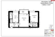 Wohnen mit Komfort in Linz-Bindermichl – Großzügige 2-Zimmer-Wohnung mit Parkplatz und Balkon! Die Wohnung befindet sich derzeit in SANIERUNG!