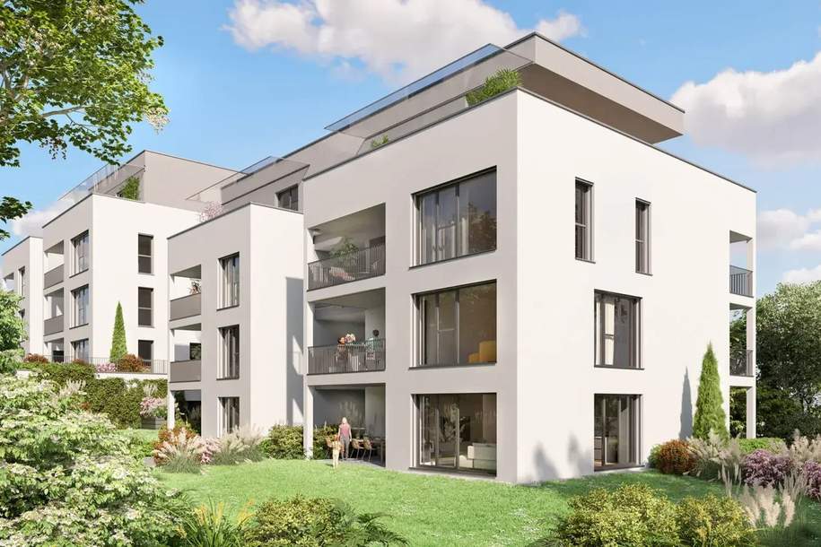 ++PROVISIONSFREI in Graz-Geidorf++ Exklusive 2-Zimmer-Wohnung mit Garten - Baubeginn bereits erfolgt!, Wohnung-kauf, 354.503,€, 8010 Graz(Stadt)