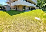 Ein Stück Natur – ganz für sich allein! Das perfekte Familienparadies! Geniale Neubauwohnung mit WOW-Effekt! Riesiger Eigengarten und Terrasse + 4 Zimmer + Grün wohin das Auge reicht + Luftwärmepumpe!